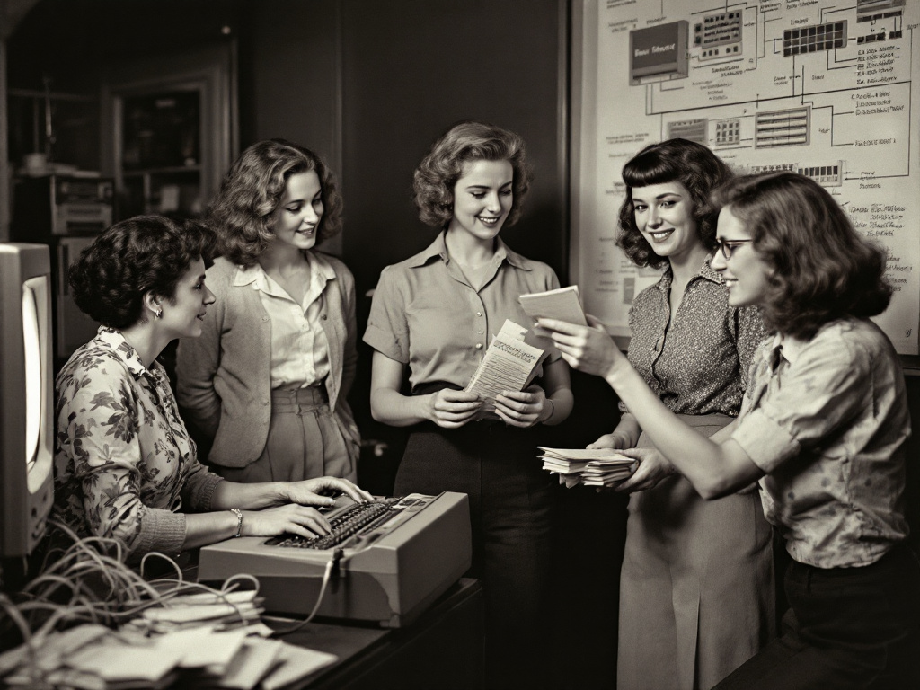 Les femmes dans le numérique Les pionnières du numérique
